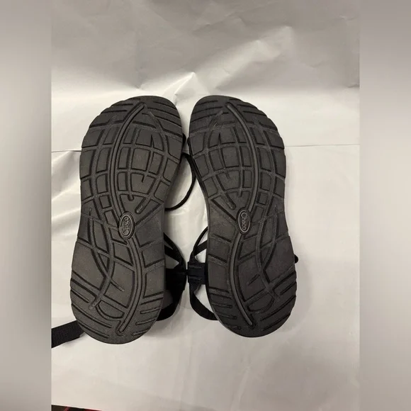 Chaco Dual Strap Cloud Sandal Women Solid Black - Picture 10 of 12